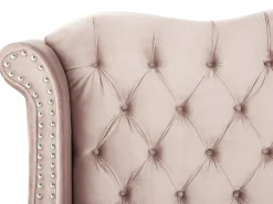 Seng Velour AYETTE 180 x 200 cm Pastellrosa
