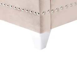 Seng Velour AYETTE 180 x 200 cm Pastellrosa