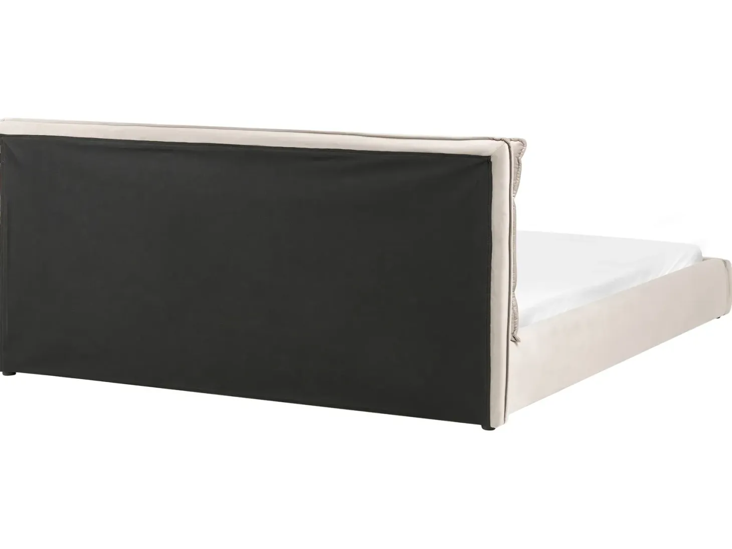 Seng Velour BAJONNA 180 x 200 cm Brungrå