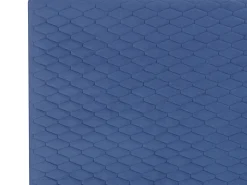 Seng Velour BAYONNE 180 x 200 cm Blå
