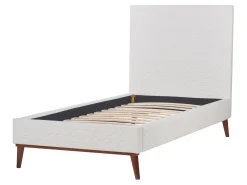Seng Velour BAYONNE 90 x 200 cm Cremehvid