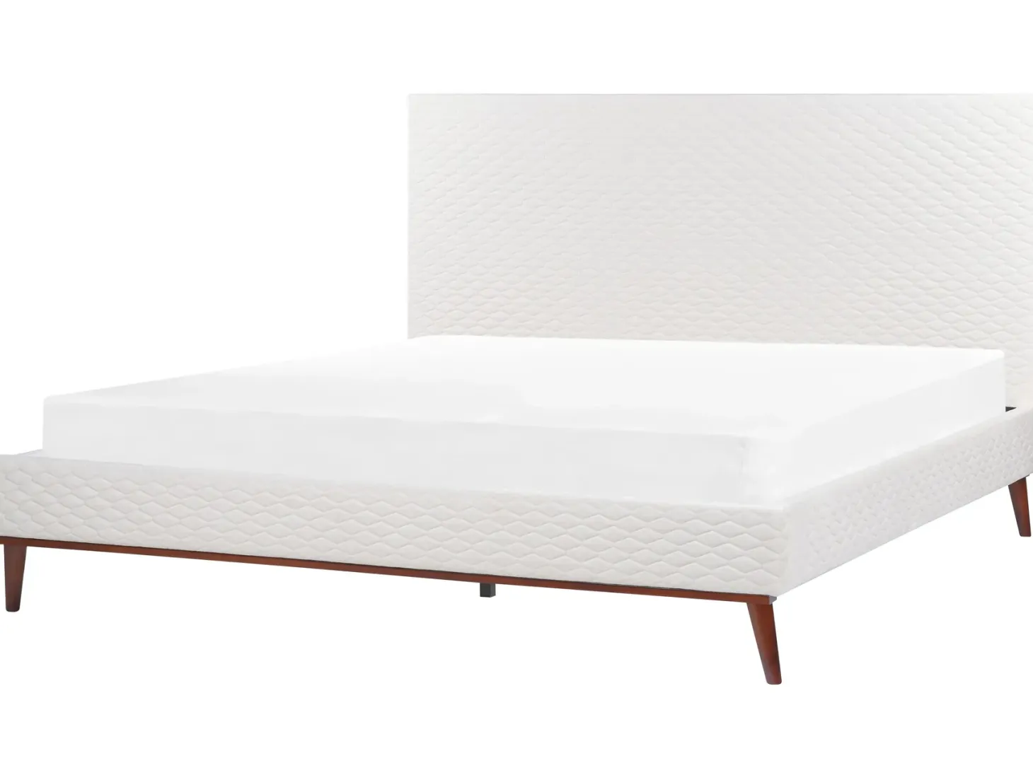 Seng Velour BAYONNE 180 x 200 cm Cremehvid