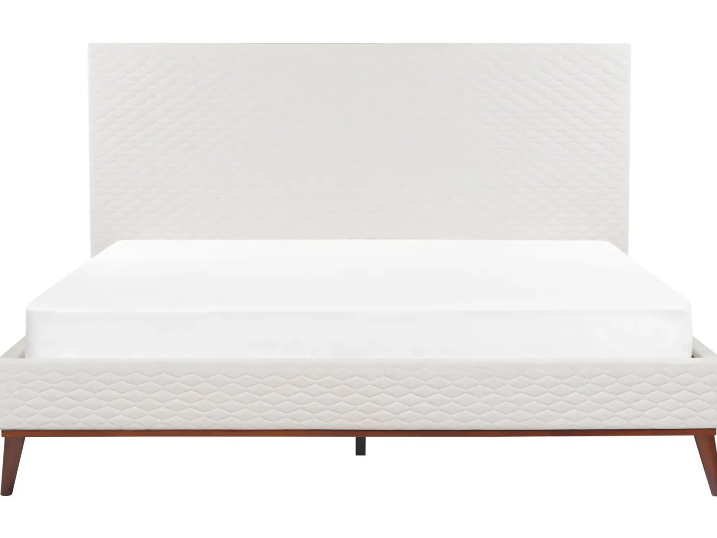 Seng Velour BAYONNE 180 x 200 cm Cremehvid
