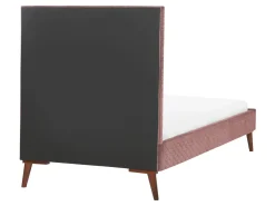 Seng Velour BAYONNE 90 x 200 cm Lyserød