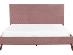 Seng Velour BAYONNE 180 x 200 cm Lyserød