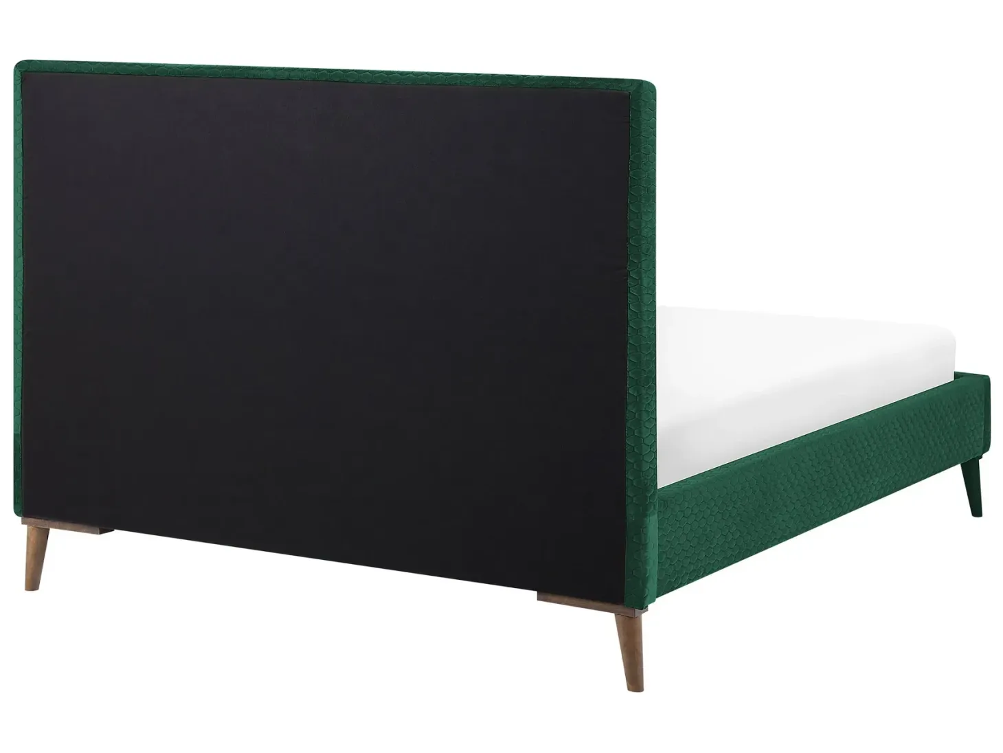 Seng Velour BAYONNE 140 x 200 cm Mørkegrøn