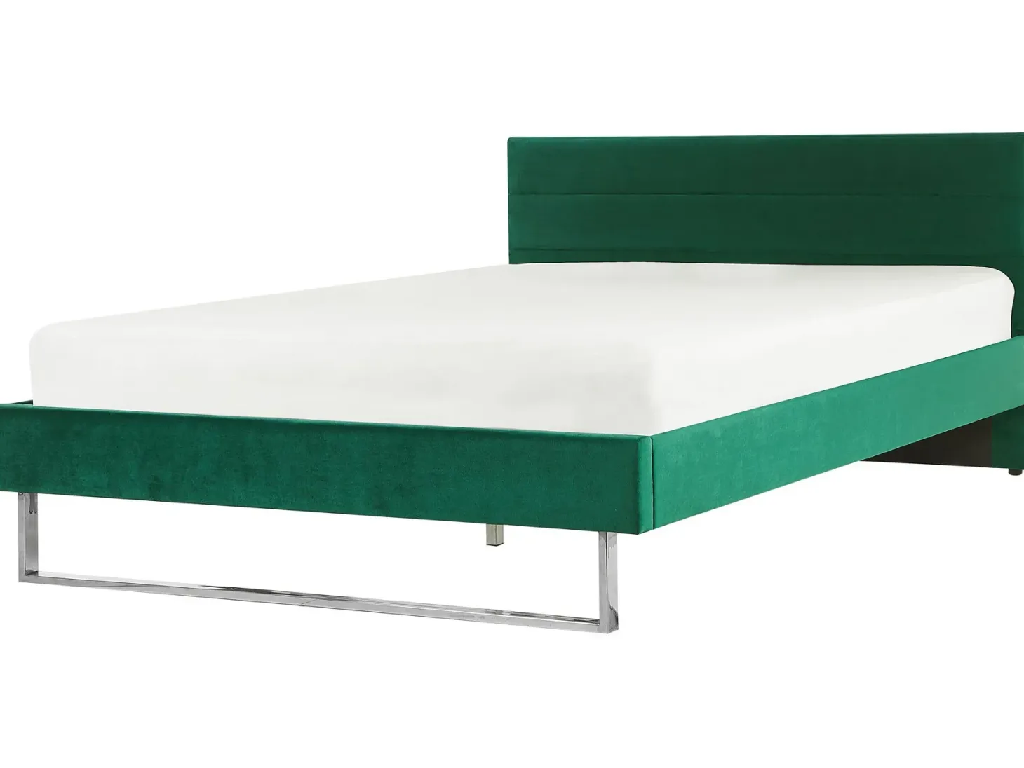 Seng Velour BELLOU 180 x 200 cm Grøn