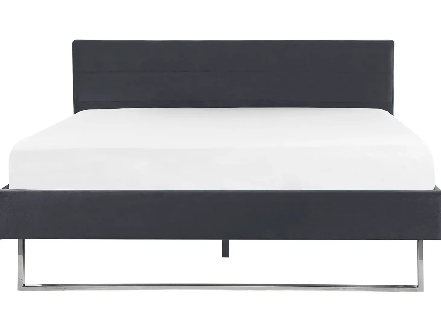 Seng Velour BELLOU 180 x 200 cm Mørkegrå