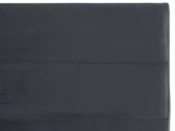 Seng Velour BELLOU 180 x 200 cm Mørkegrå