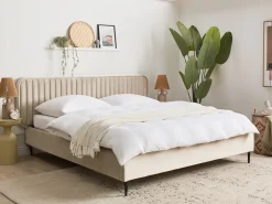 Seng Velour BRIN 180 x 200 cm Brungrå