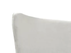 Seng Velour CHALEIX 180 x 200 cm Lysegrå