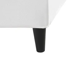 Seng Velour FITOU 180 x 200 cm Hvid