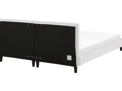 Seng Velour FITOU 180 x 200 cm Hvid