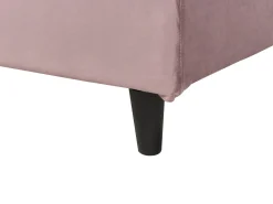 Seng Velour FITOU 90 x 200 cm Lyserød