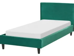 Seng Velour FITOU 90 x 200 cm Mørkegrøn