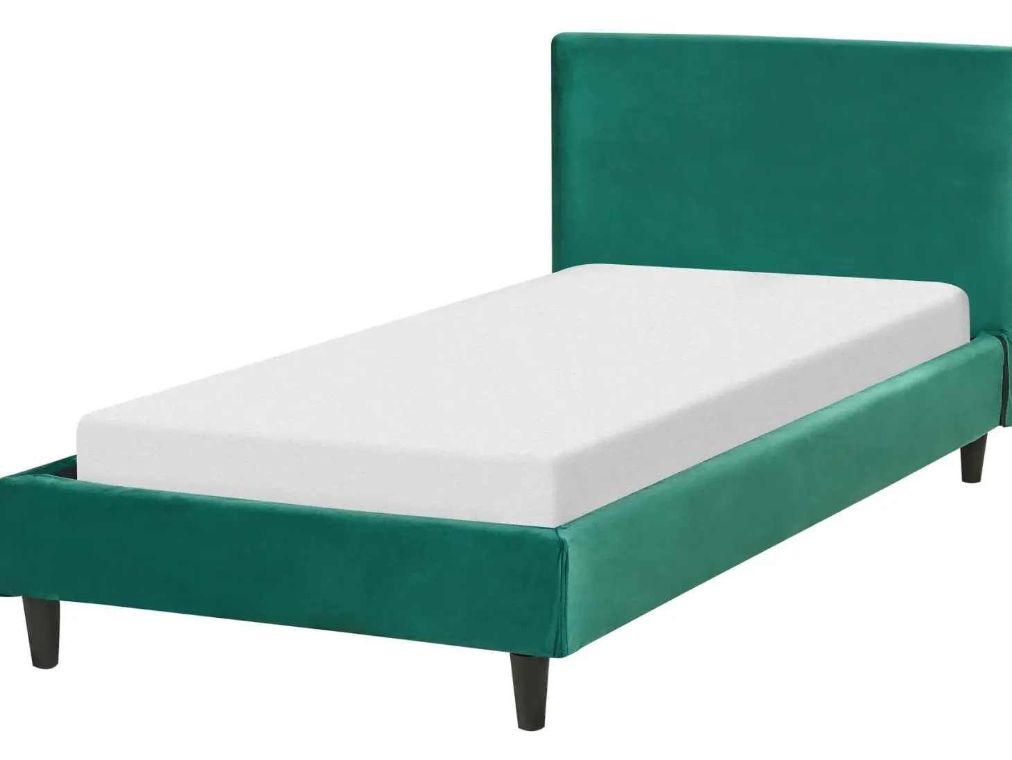 Seng Velour FITOU 90 x 200 cm Mørkegrøn