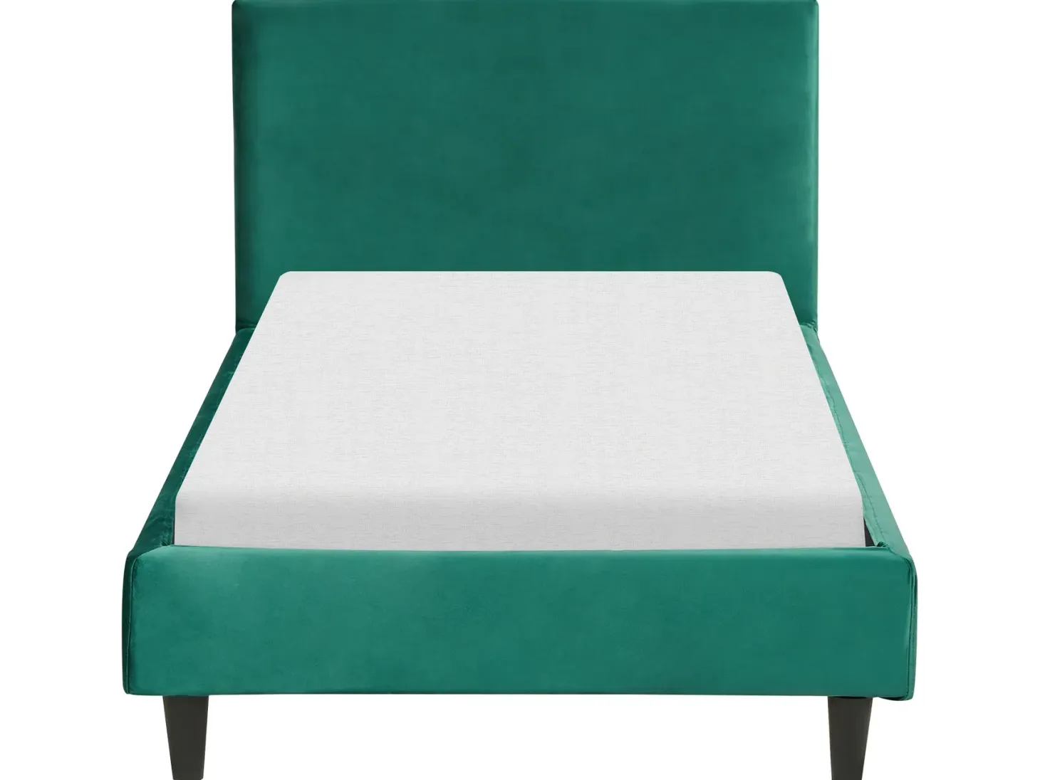 Seng Velour FITOU 90 x 200 cm Mørkegrøn