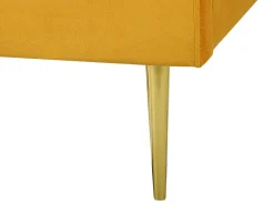 Seng Velour FLAYAT 180 x 200 cm Gul