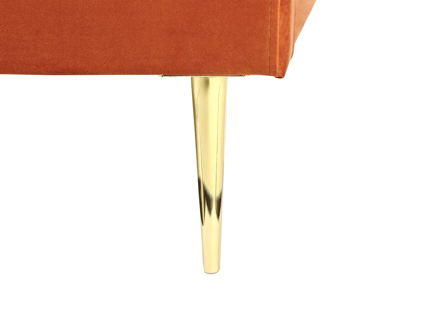 Seng Velour FLAYAT 160 x 200 cm Orange