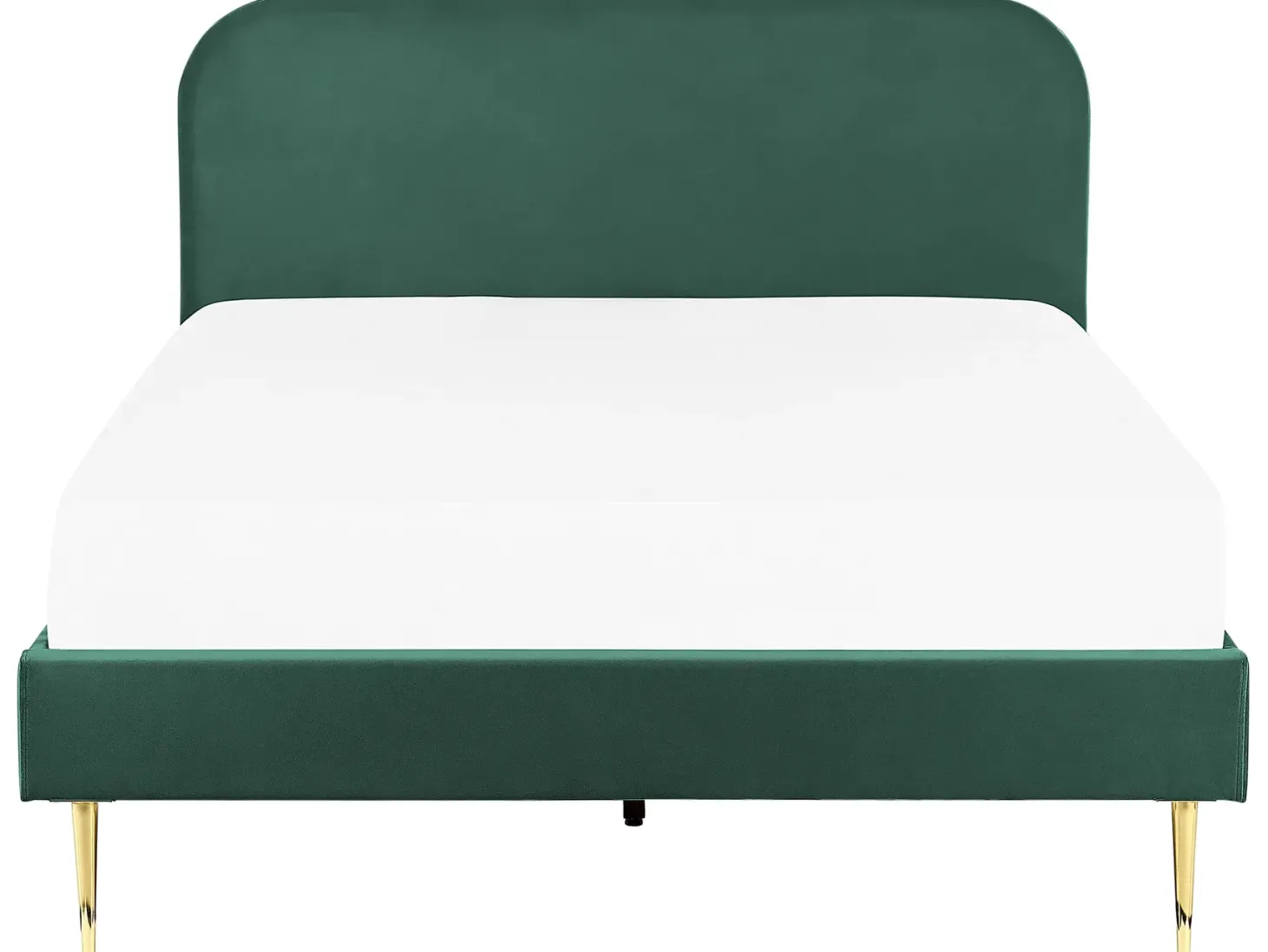Seng Velour FLAYAT 140 x 200 cm Smaragdgrøn