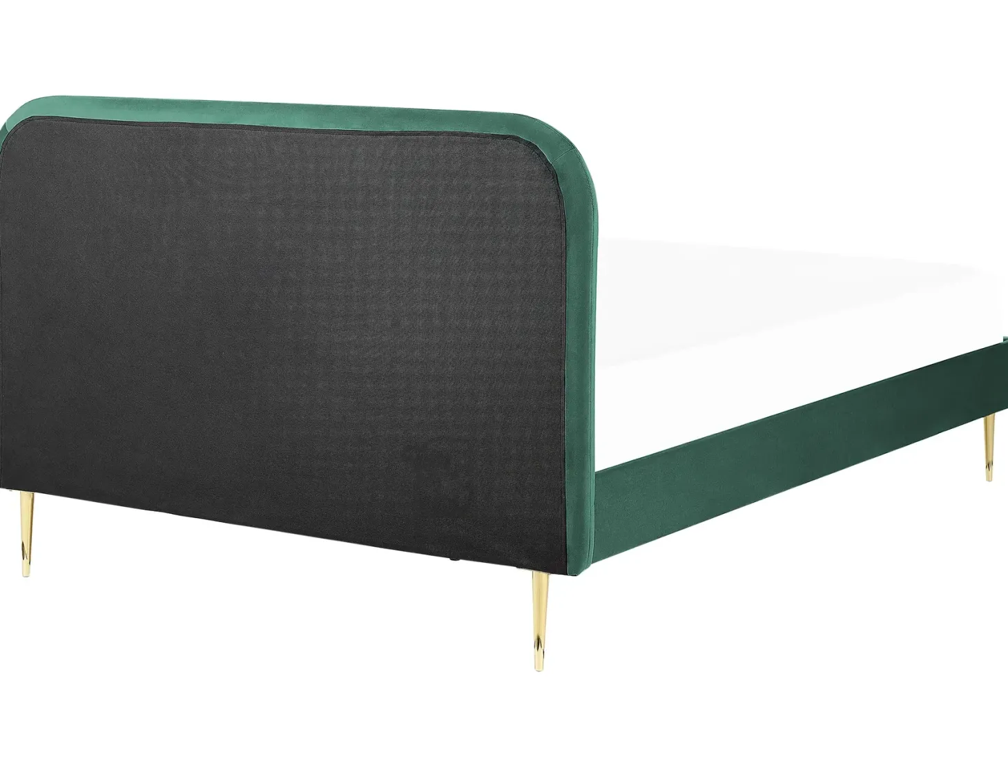 Seng Velour FLAYAT 140 x 200 cm Smaragdgrøn