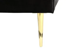 Seng Velour FLAYAT 180 x 200 cm Sort