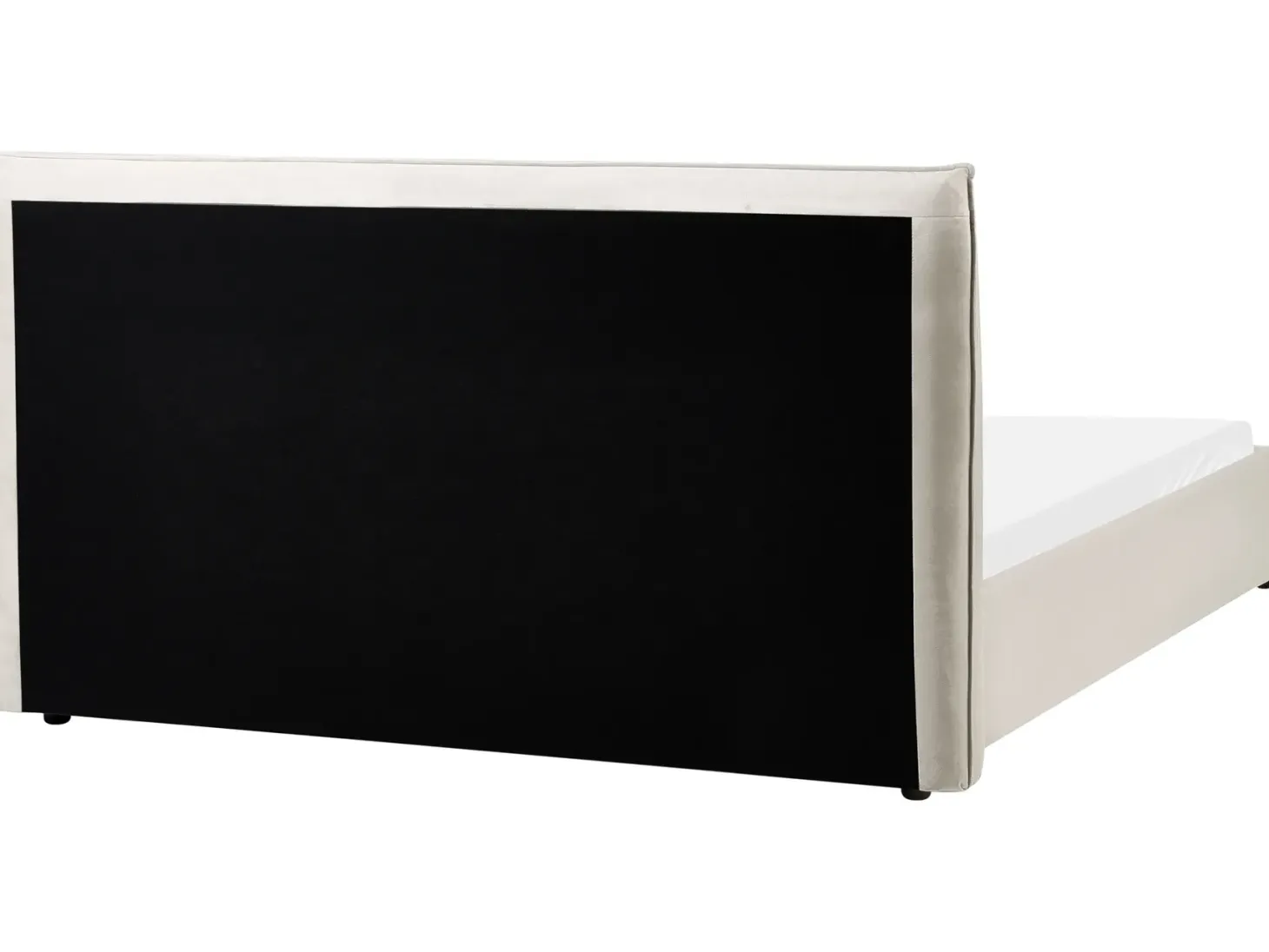 Seng Velour LAVAUR 160 x 200 cm Brungrå