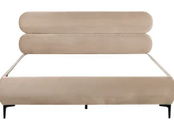 Seng Velour LESSAY 180 x 200 cm Brungrå