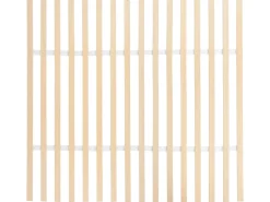 Seng Velour LESSAY 180 x 200 cm Lys Beige