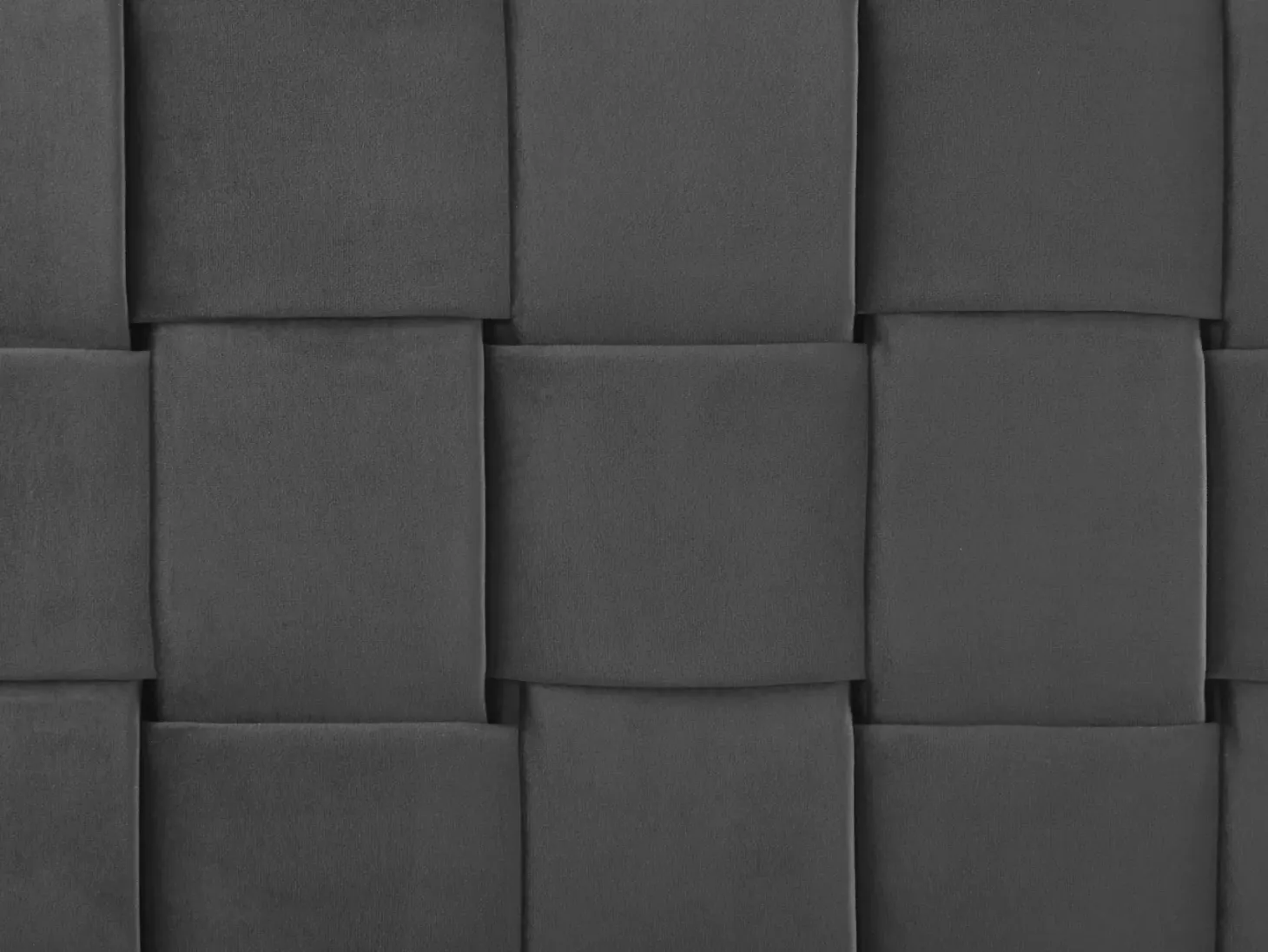 Seng Velour LIMOUX 180 x 200 cm Sort