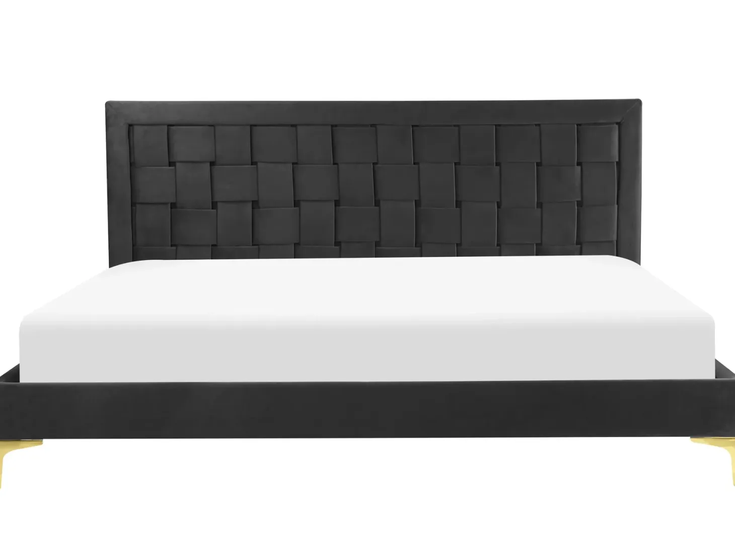 Seng Velour LIMOUX 180 x 200 cm Sort