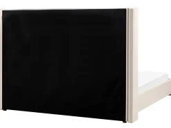 Seng Velour LUBBON 180 x 200 cm Cremehvid