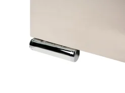 Seng Velour LUBBON 180 x 200 cm Cremehvid