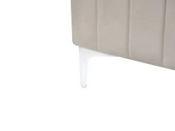 Seng Velour LUNAN 180 x 200 cm Brungrå