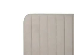 Seng Velour LUNAN 180 x 200 cm Brungrå