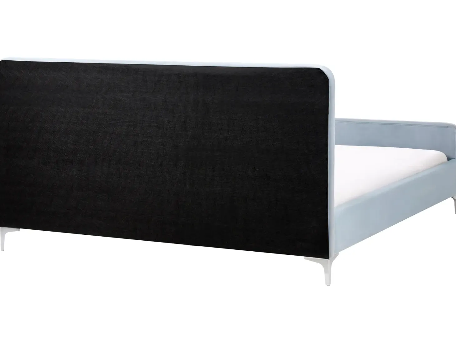 Seng Velour LUNAN 180 x 200 cm Himmelblå