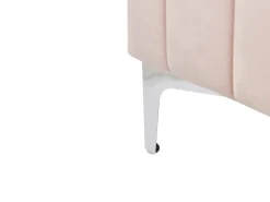 Seng Velour LUNAN 180 x 200 cm Pastellrosa