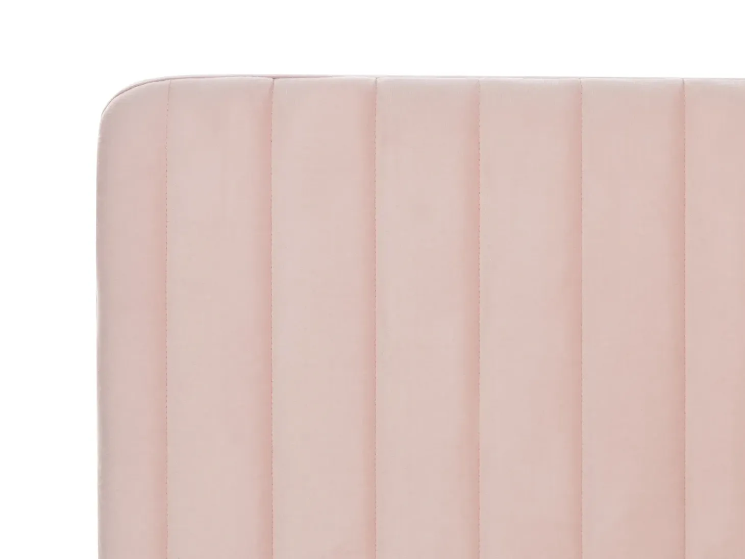 Seng Velour LUNAN 180 x 200 cm Pastellrosa