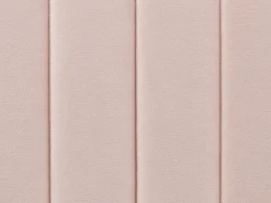 Seng Velour LUNAN 180 x 200 cm Pastellrosa