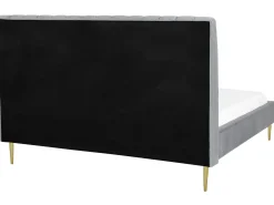 Seng Velour MARVILLE 180 x 200 cm Grå