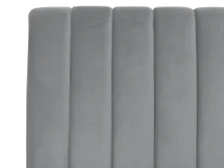 Seng Velour MARVILLE 180 x 200 cm Grå