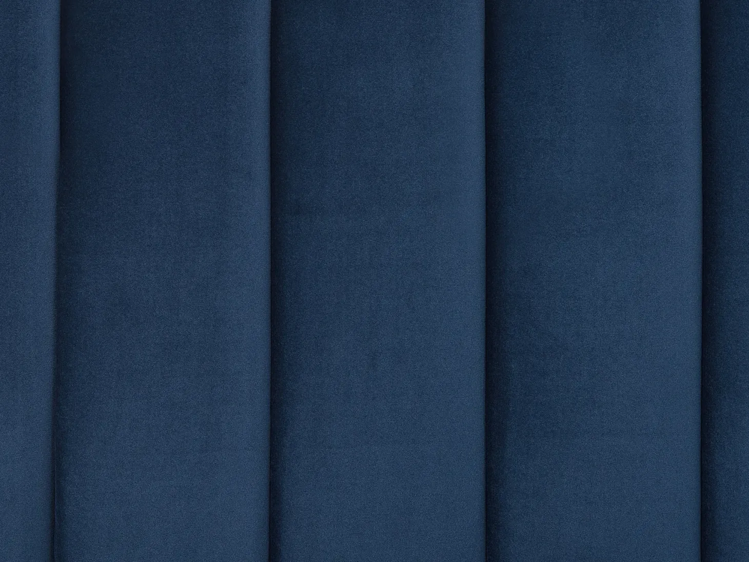 Seng Velour MARVILLE 180 x 200 cm Navy Blå