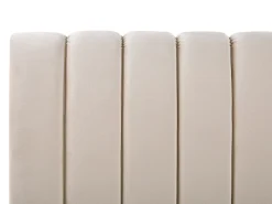 Seng Velour MARVILLE 180 x 200 cm Sand Beige