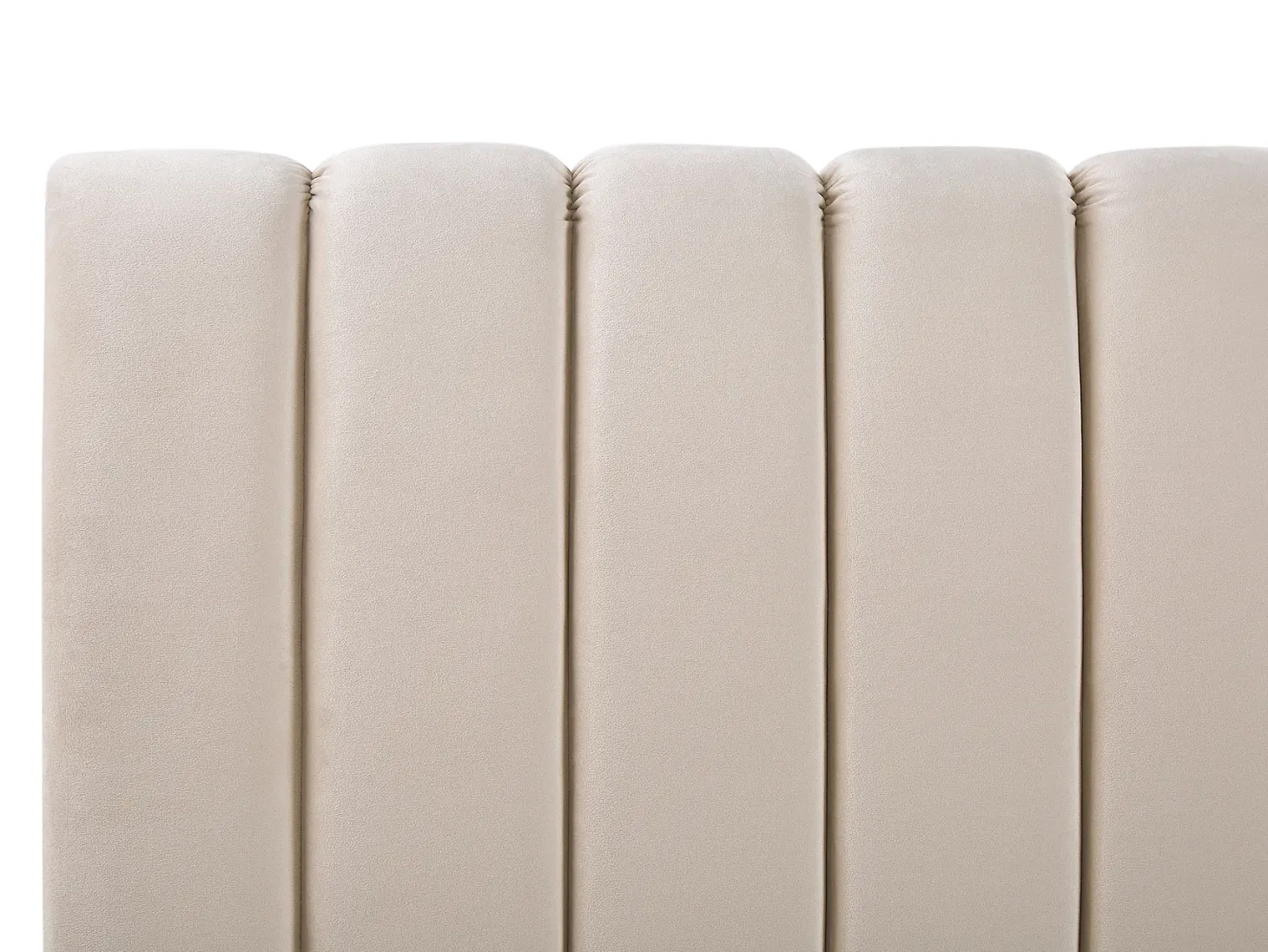 Seng Velour MARVILLE 180 x 200 cm Sand Beige