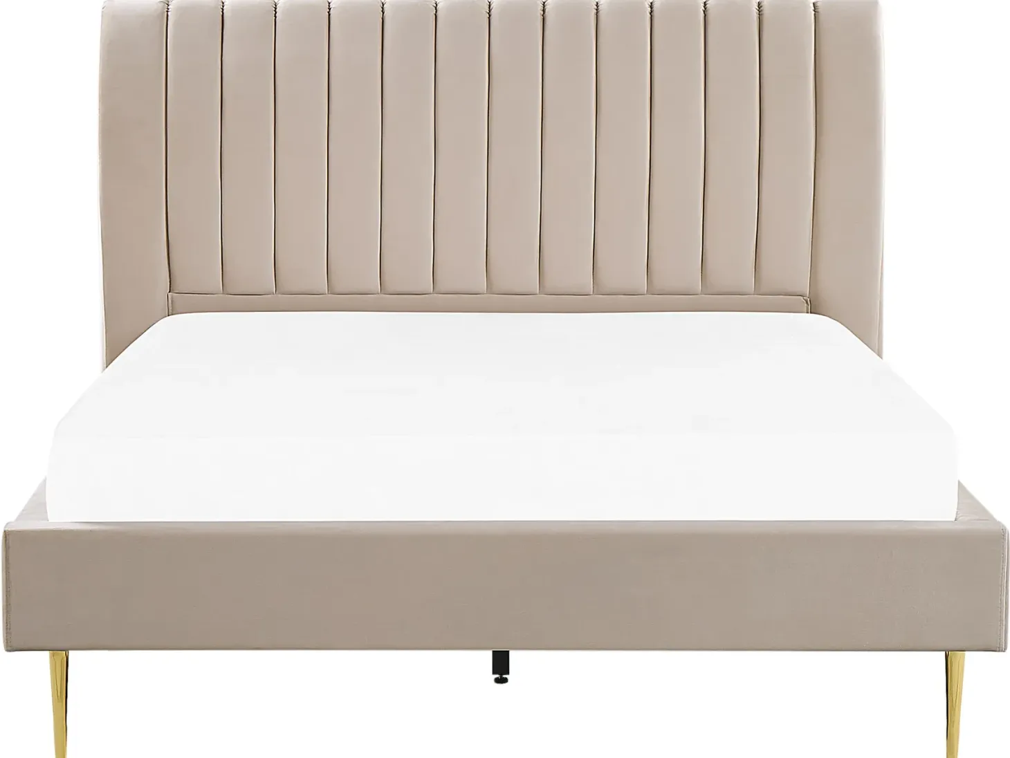 Seng Velour MARVILLE 180 x 200 cm Sand Beige