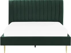 Seng Velour MARVILLE 180 x 200 cm Smaragdgrøn