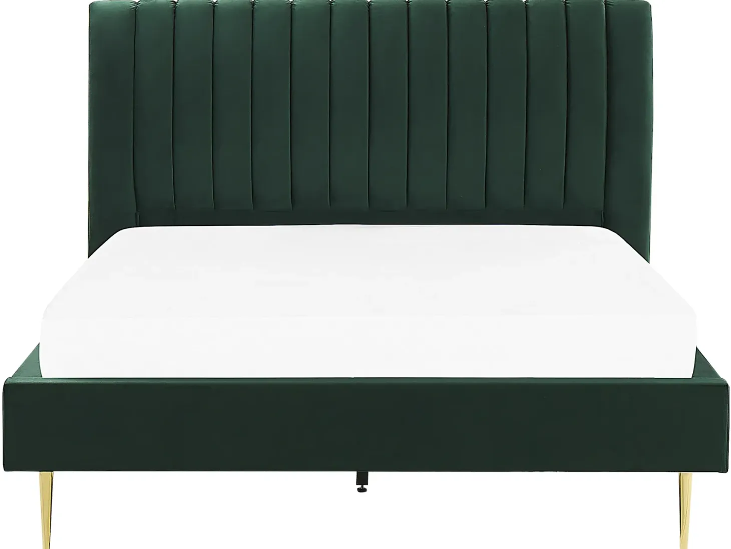 Seng Velour MARVILLE 180 x 200 cm Smaragdgrøn