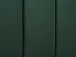 Seng Velour MARVILLE 140 x 200 cm Smaragdgrøn