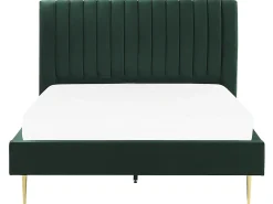 Seng Velour MARVILLE 140 x 200 cm Smaragdgrøn