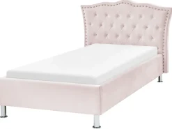 Seng Velour METZ 90 x 200 cm Pastellrosa